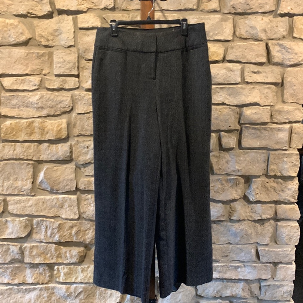 Lane Bryant Allie Black Tweed Dress Pants size 14